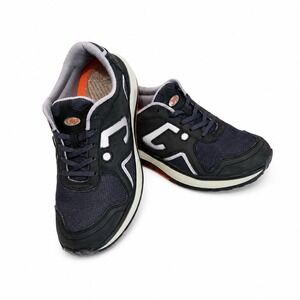 Joya Waikiki Deep Sea Women Walking Shoes Blue Black Leather Mesh 9 40.3 723cas